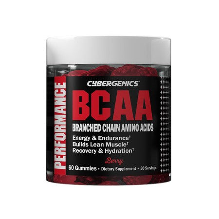 Cybergenics BCAA Gummies - Berry (30 Gummies)