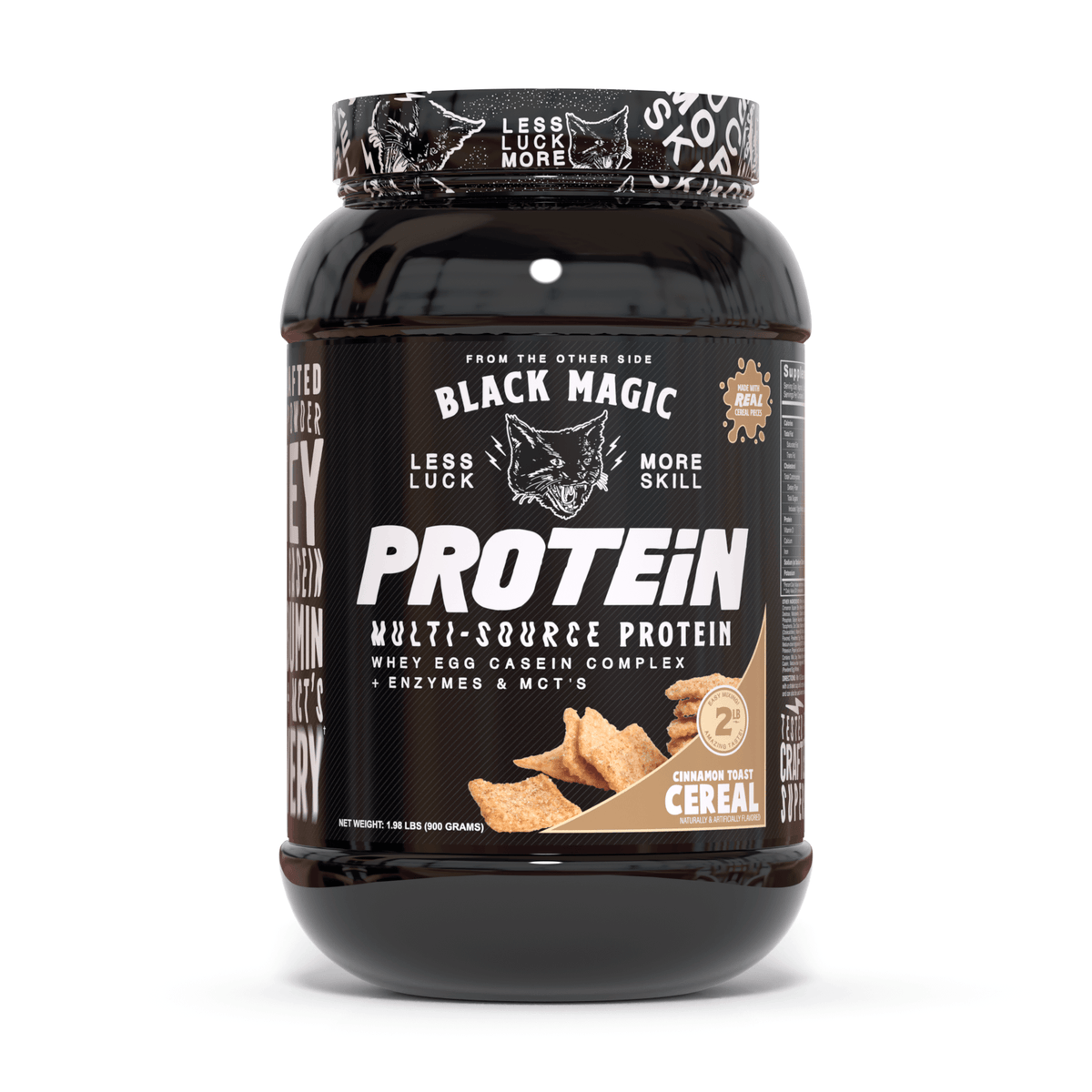 Black Magic Whey Protein 2LB - Cinnamon Toast Cereal