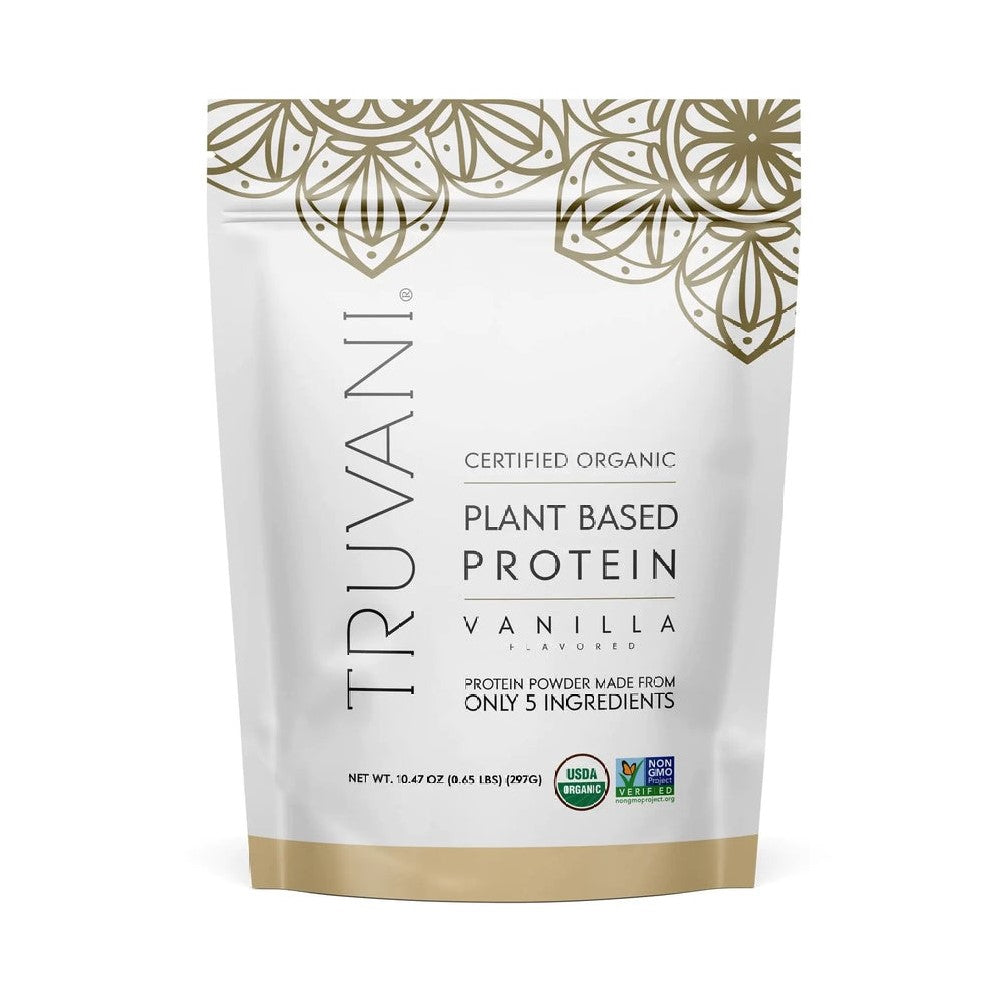 Truvani Vegan Pea Protein Powder - Vanilla (650g)
