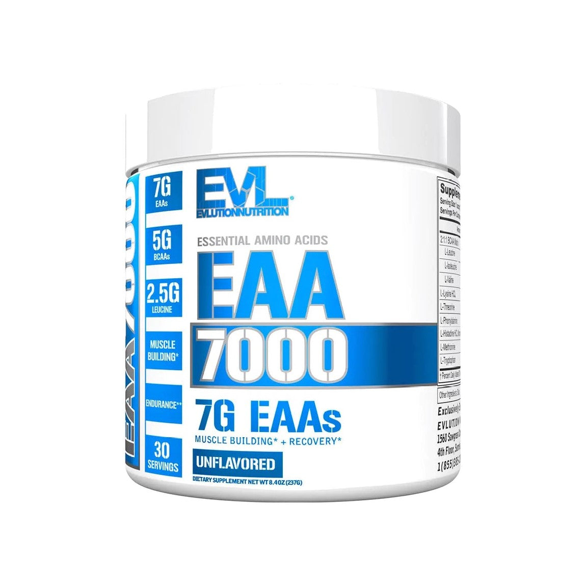 Evlution Nutrition EAA7000 Powder - Unflavored (237g)