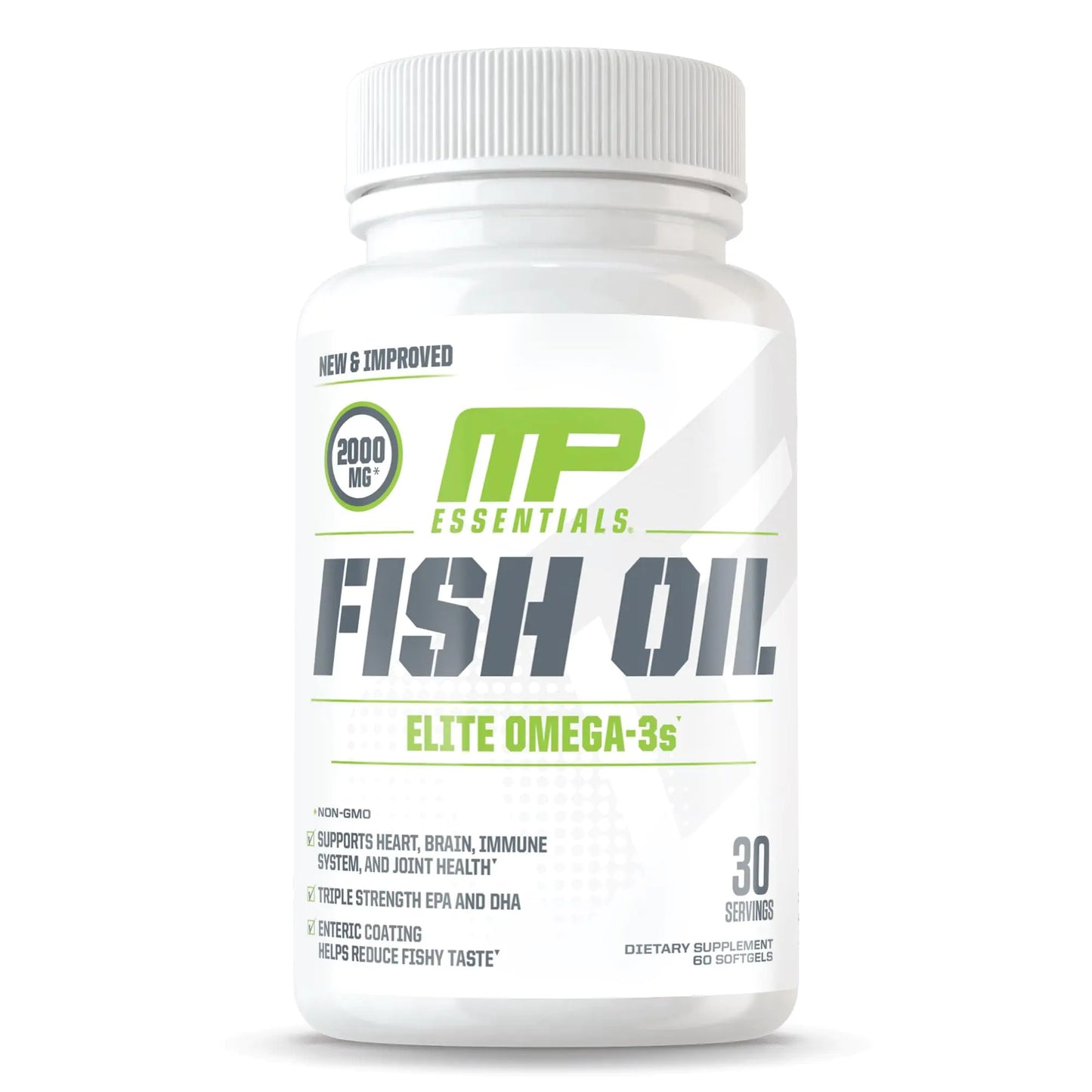 MusclePharm Essentials Fish Oil Elite Omega-3 (60 Softgels)