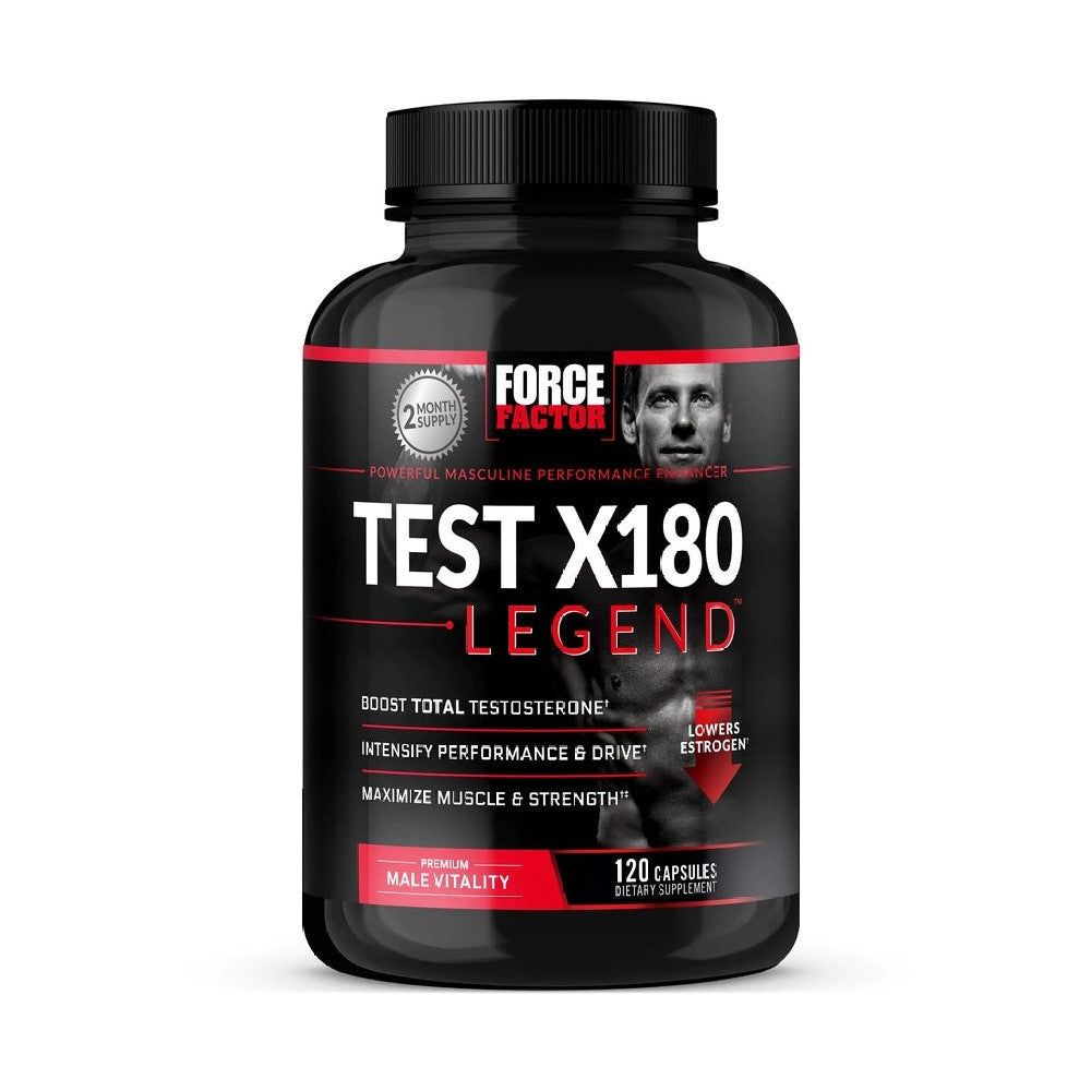 Force Factor Test X180 Legend Testosterone Booster (120 Capsules)