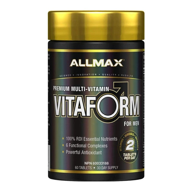 ALLMAX VITAFORM Premium Multivitamin for Men (60 Tablets)
