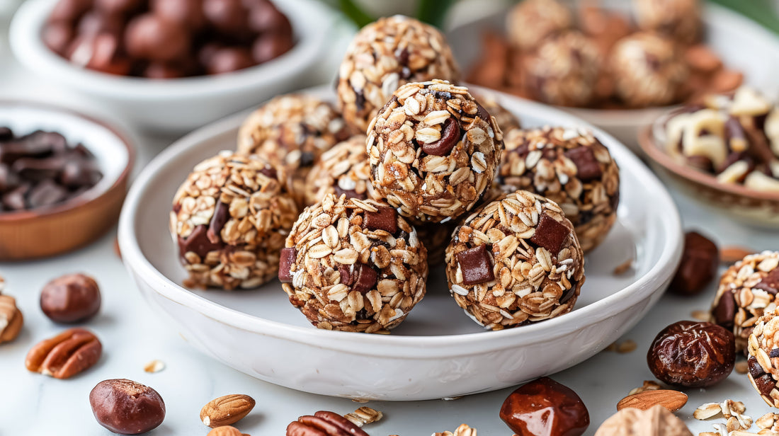 Recipe - Chocolate Peanut Butter Protein Balls
