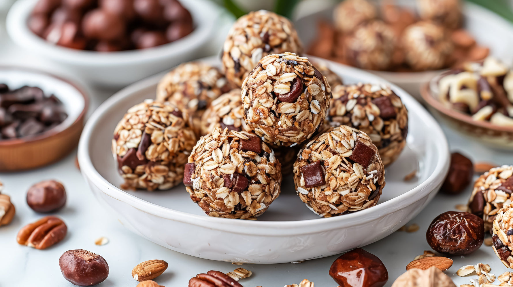 Recipe - Chocolate Peanut Butter Protein Balls