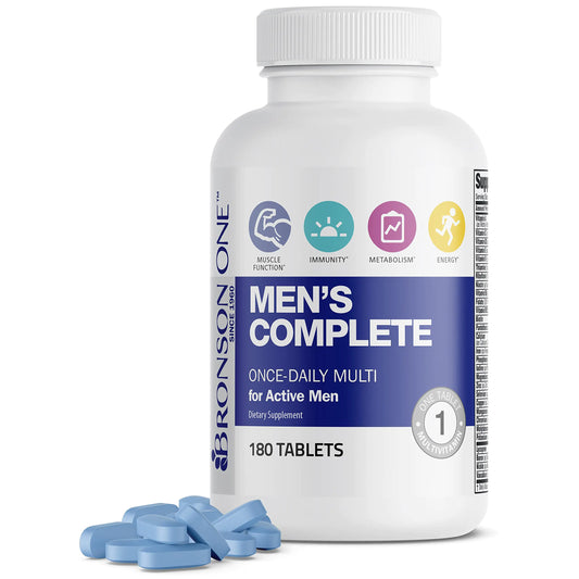 Bronson One Men’s Complete Multivitamin (180 Tablets)
