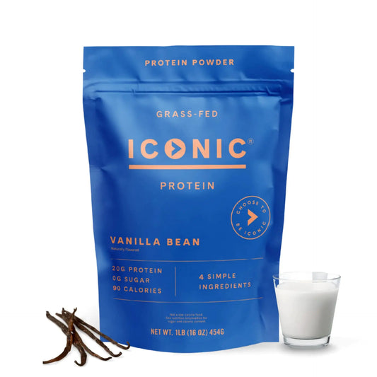 ICONIC Protein Powder 1LB - Vanilla Bean