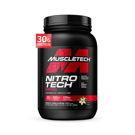 Muscletech Nitro-Tech Whey Protein 2LB - French Vanilla Bean