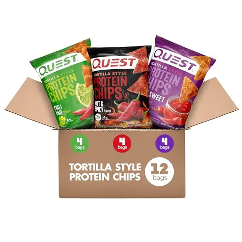 Quest Nutrition Tortilla Style Protein Chips - Variety (12 Pack)