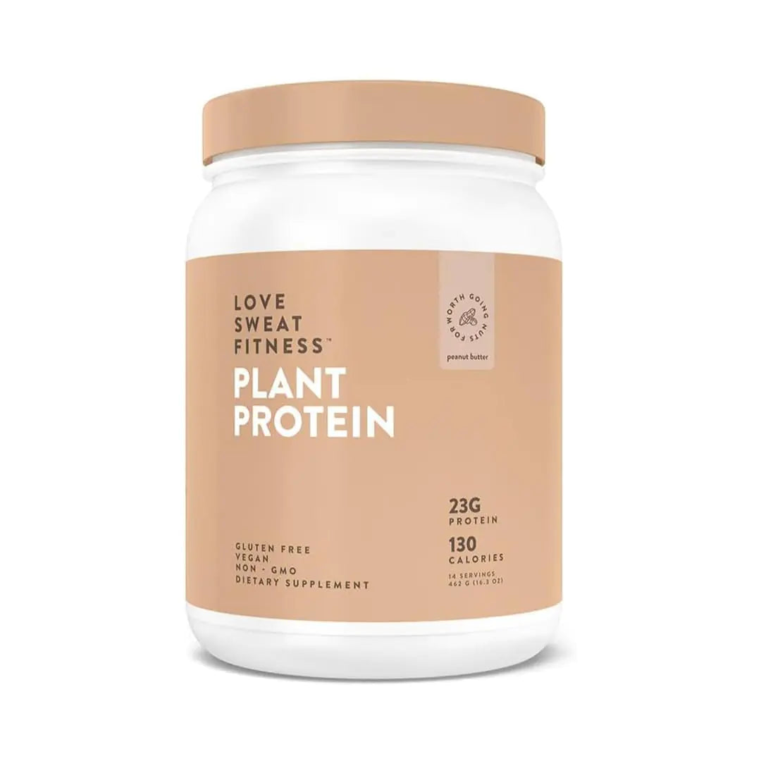 Love Sweat Fitness Plant Protein - Peanut Butter (462g)
