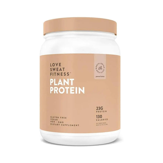 Love Sweat Fitness Plant Protein - Peanut Butter (462g)