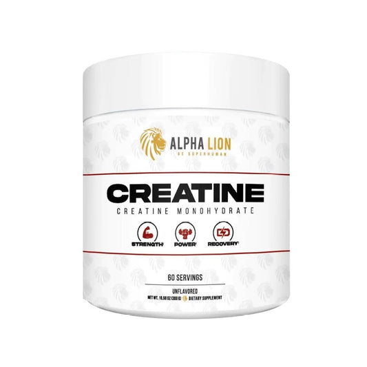 Alpha Lion Creatine Monohydrate Powder - Unflavored (300g)