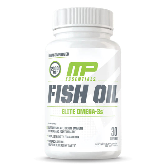 MusclePharm Essentials Fish Oil Elite Omega-3 (60 Softgels)