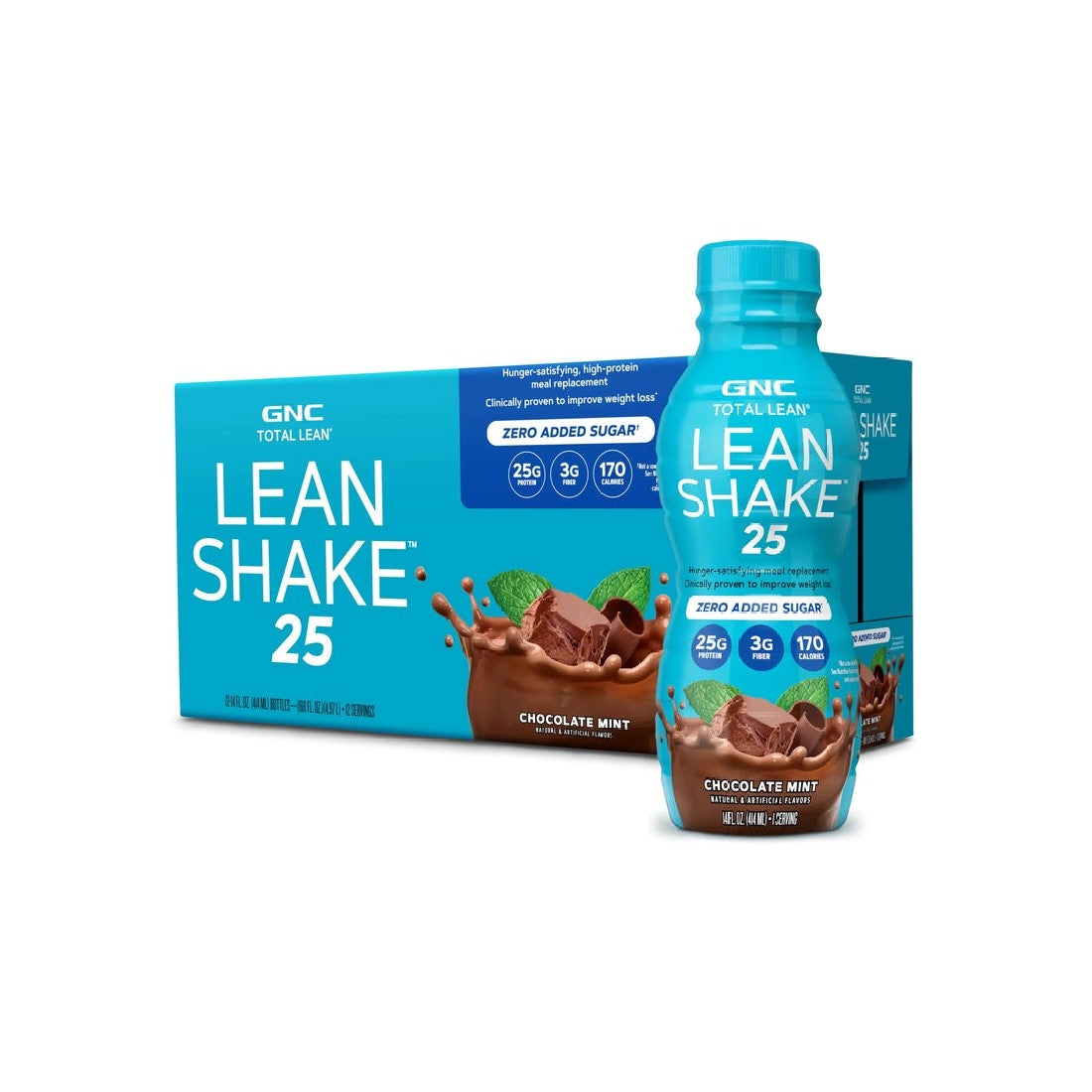 GNC Lean Shake - Chocolate Milk (25 Pack)
