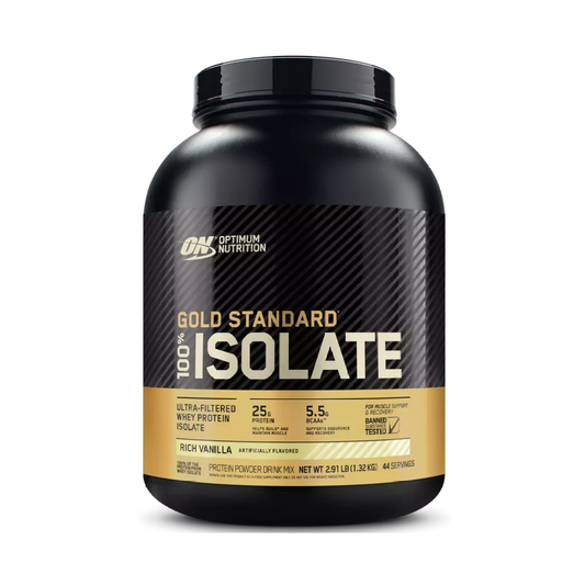 Optimum Nutrition Gold Standard 100% Isolate Protein 2.91LB - Rich Vanilla