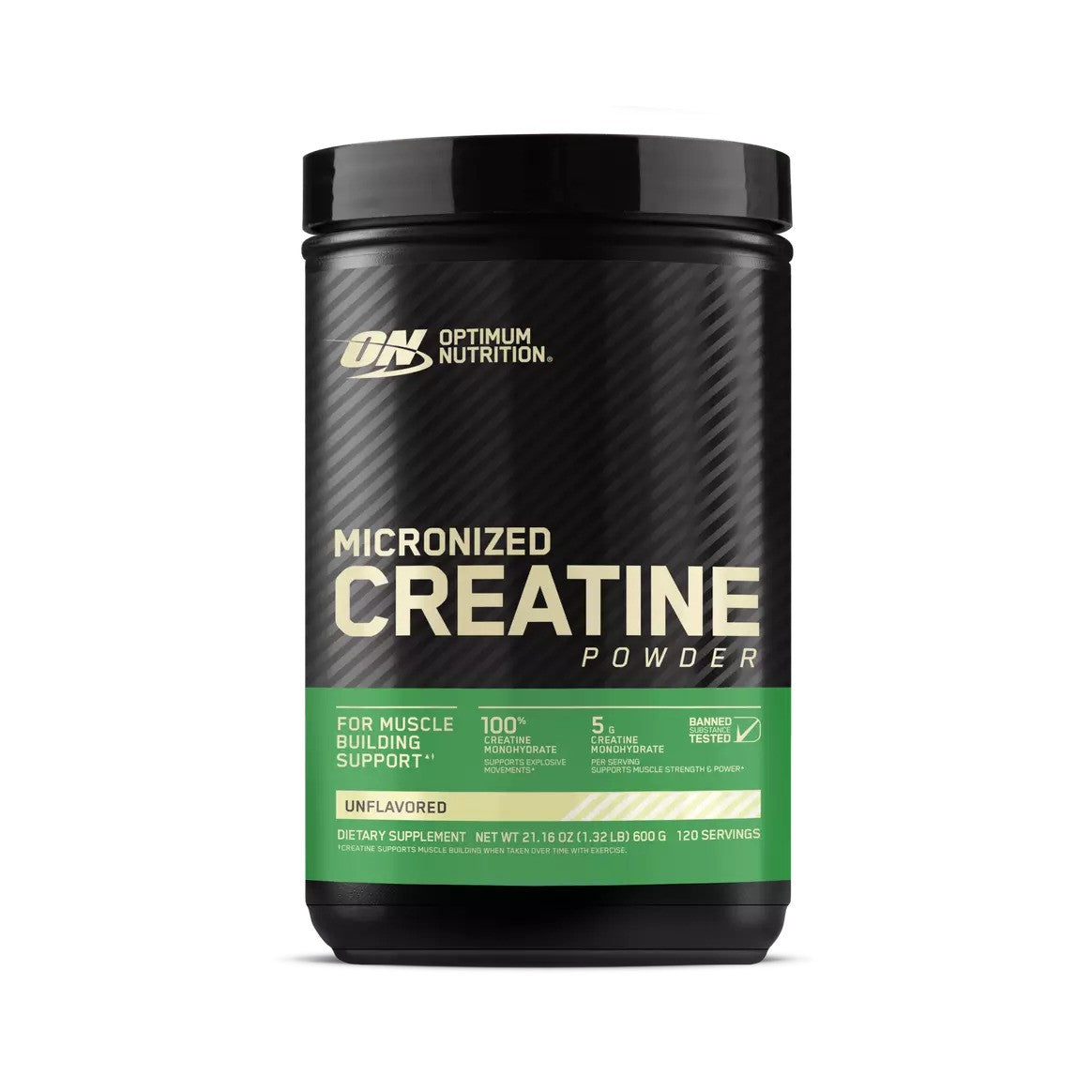 Optimum Nutrition Micronized Creatine Powder - Unflavored (600g)