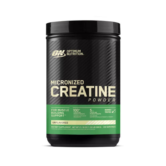 Optimum Nutrition Micronized Creatine Powder - Unflavored (600g)