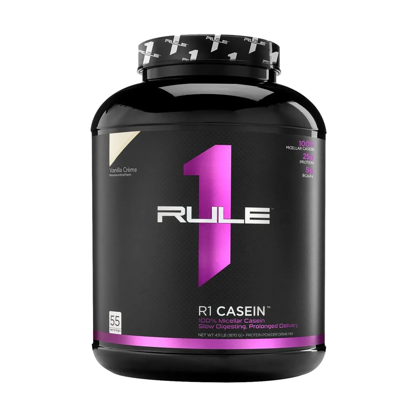 Rule 1 Casein Protein 4LB - Vanilla Crème