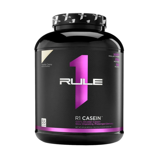 Rule 1 Casein Protein 4LB - Vanilla Crème