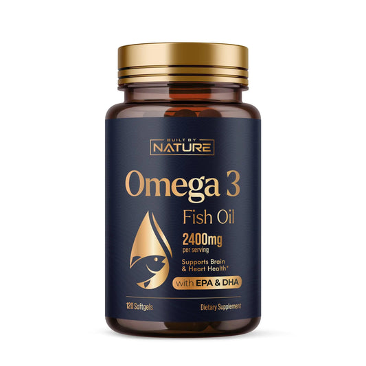 Built by Nature Omega 3-Fish Oil (120 Softgels)