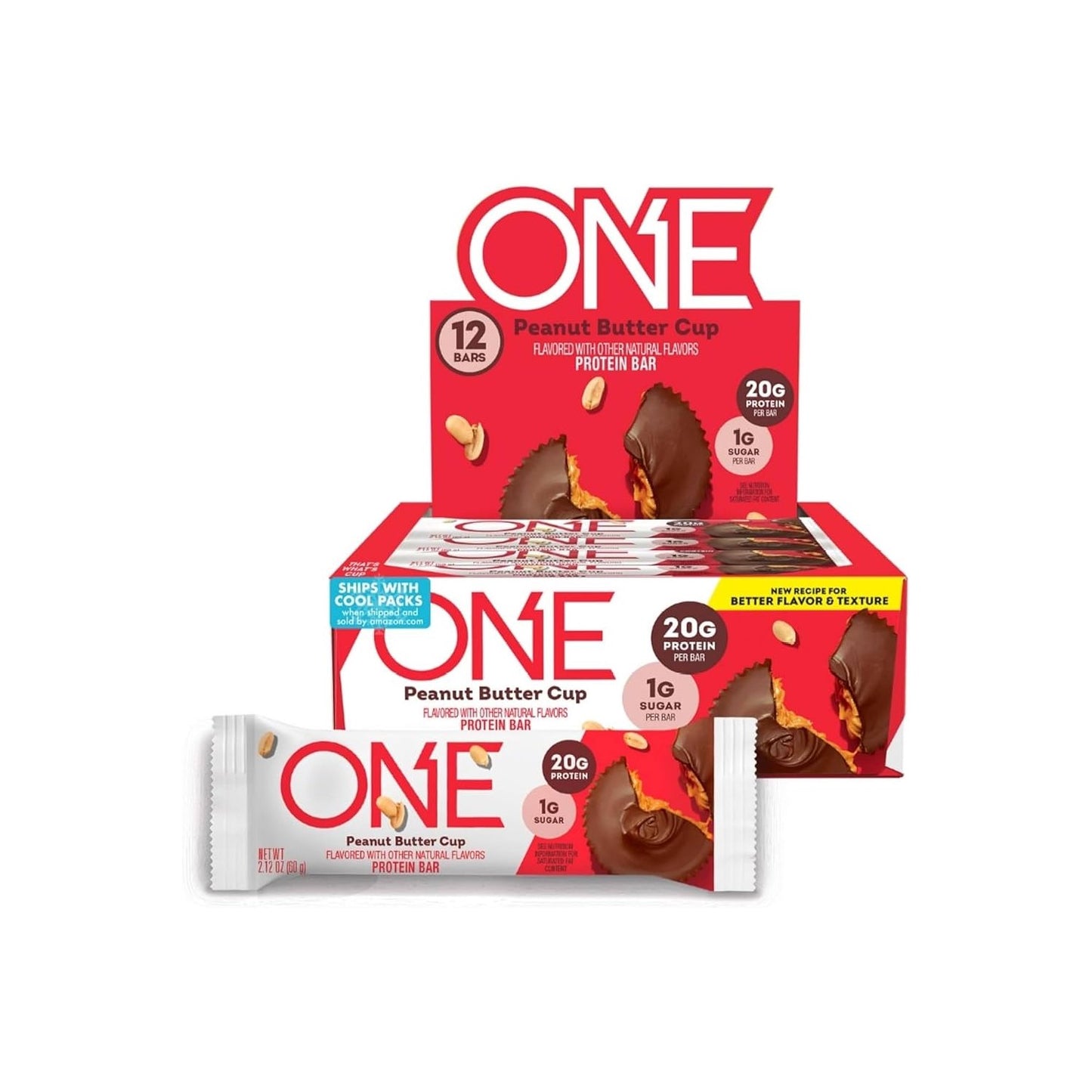 One Protein Bar - Peanut Butter Cup (12 Pack)