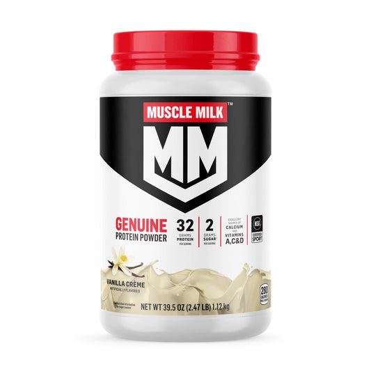 Muscle Milk Genuine Protein 2.47 LB - Vanilla Crème