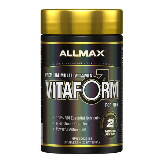 ALLMAX VITAFORM Premium Multivitamin for Men (60 Tablets)
